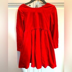 Hanna Andersson Red Dress, Size 4T